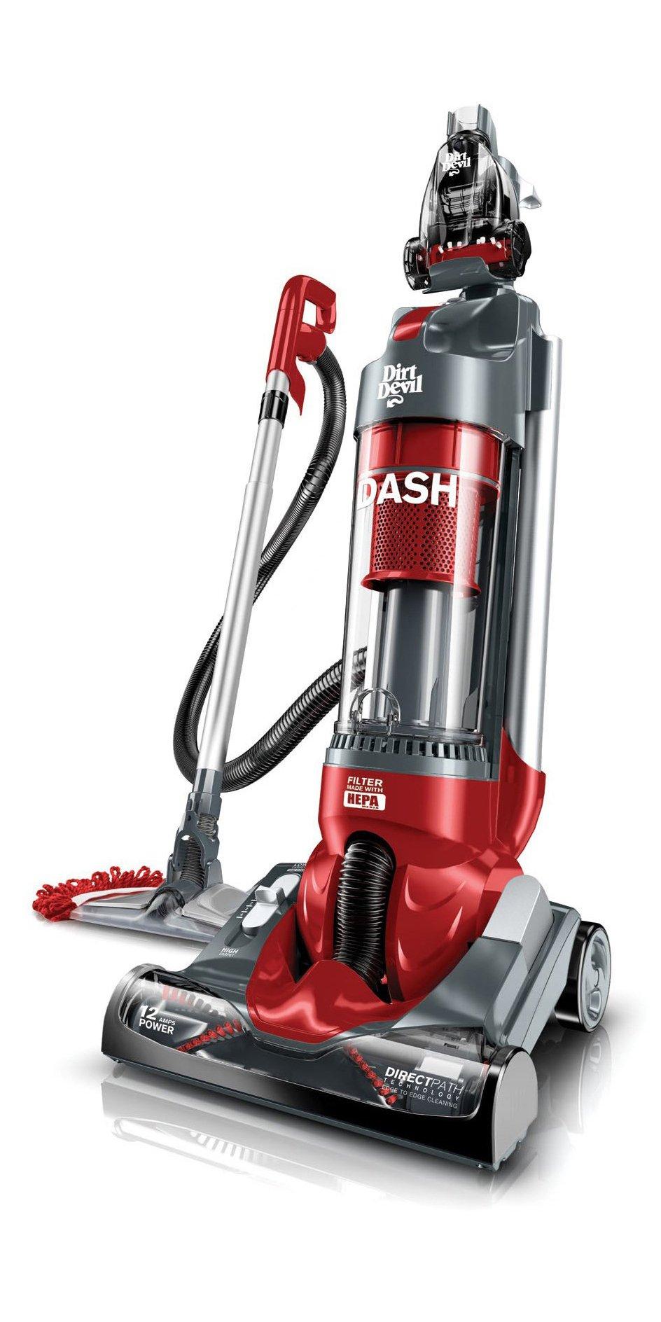 Dash Cyclonic Upright Vacuum Cleaner - Powerful Suction for Pet Hair, Carpets & Hard Floors - Ideal for Home Cleaning & Pet Owners