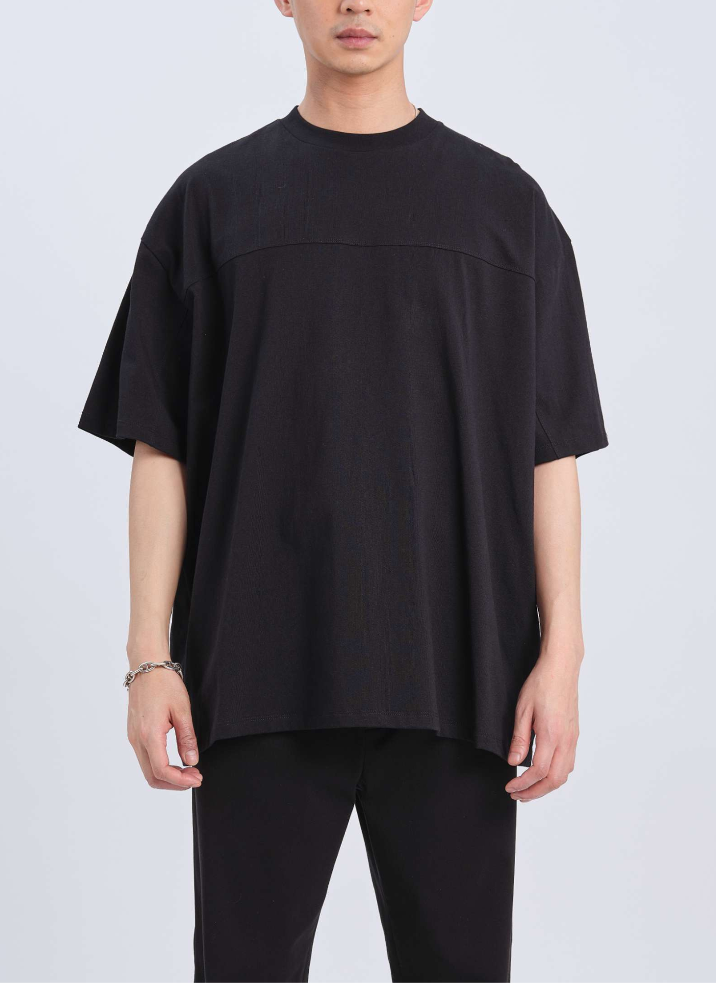 220G Soft Cotton Jersey Top for Women - Comfortable Everyday Wear (T04) - Perfect for Casual Outfits, Lounge Wear & Layering