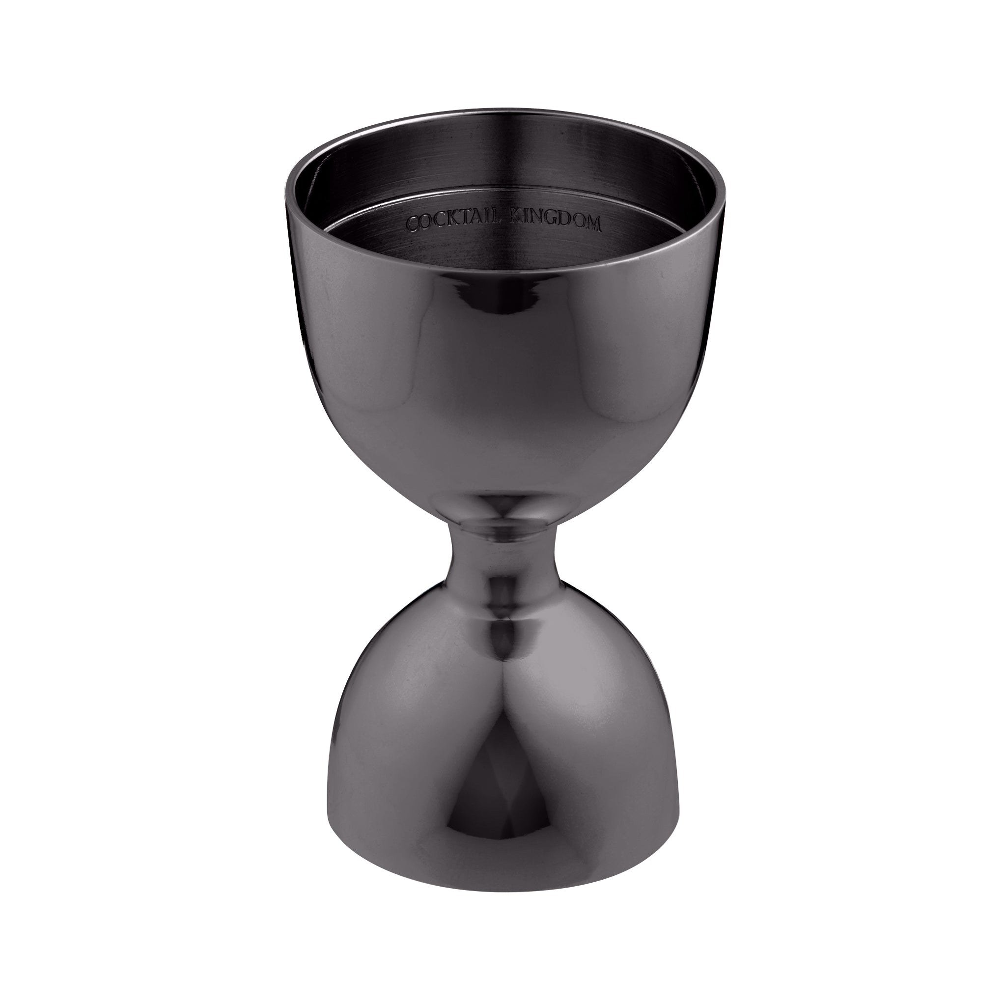 Premium Leopold Jigger Gunmetal Black - 30ml & 60ml Dual Measuring Cup for Cocktails, Bartending, and Mixology - Perfect for Home Bars and Professional Use