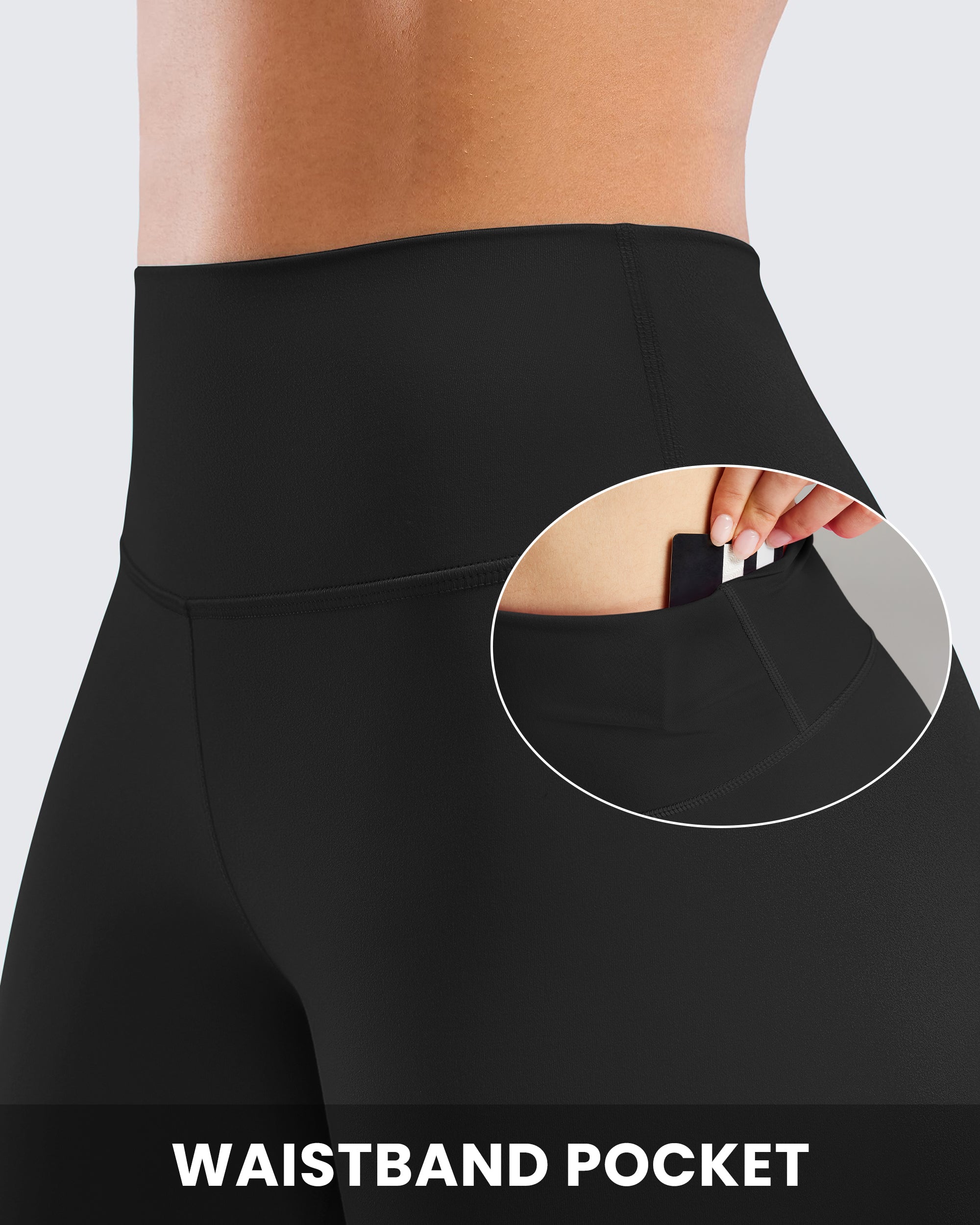 High Waist Biker Shorts for Women - 6 Pack Tummy Control Workout Shorts - Yoga, Running, Gym & Lounge Wear