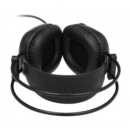 Best Wired Gaming Headset with Noise Cancelling Mic & RGB LED Lights - 3.5mm Esports Headphones for PC/PS4/Xbox (Black) - Perfect for Competitive Gaming & Streaming