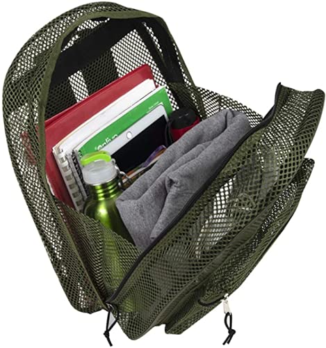 24 Pack Bulk Mesh Backpacks for School, Gym, Beach & Travel - 17