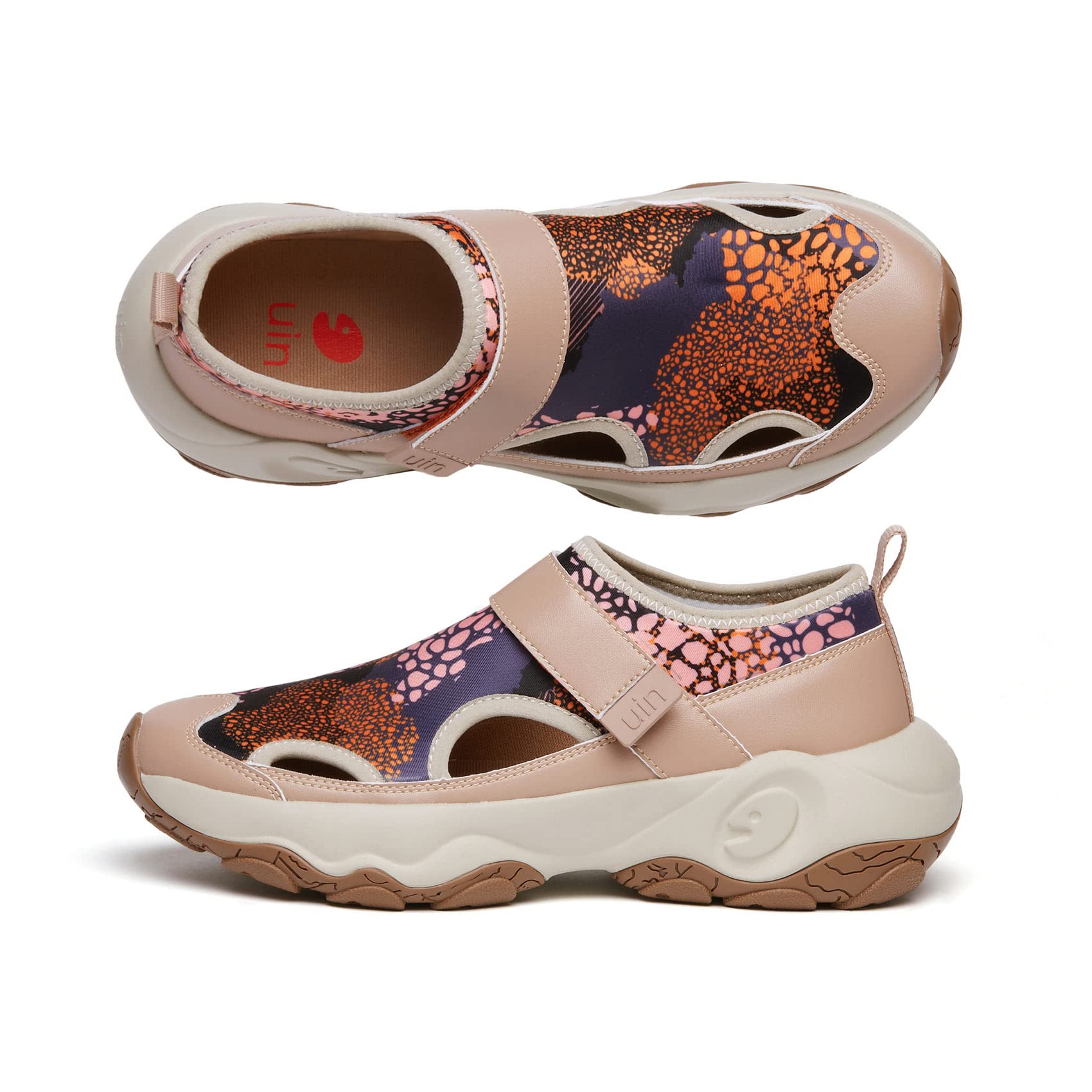 UIN Women's Closed Toe Outdoor Sandals - Lightweight Hiking & Water Shoes for Summer Travel, Walking, Beach & Pool Activities