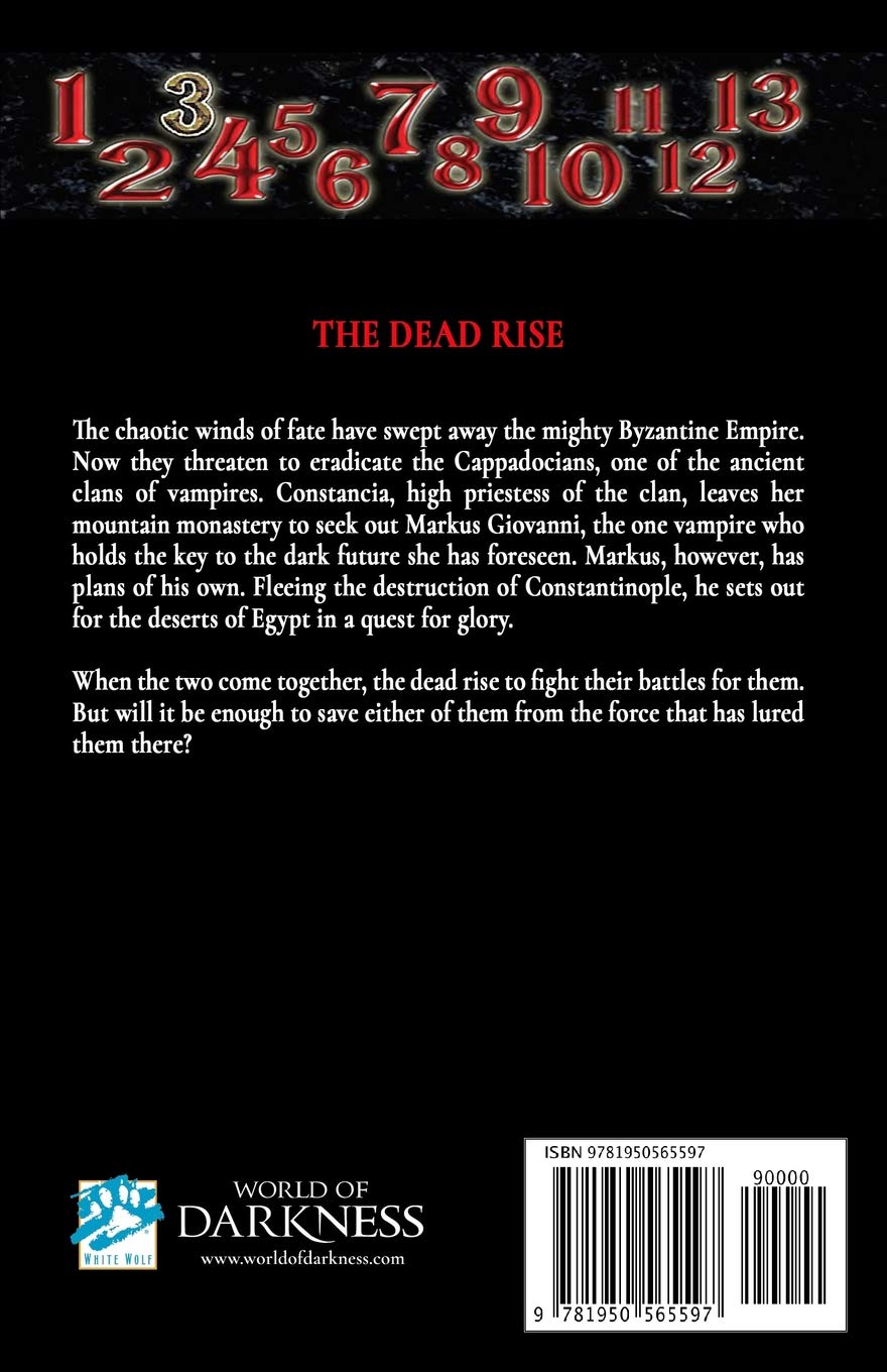 Dark Ages Cappadocian: Book 3 of the Dark Ages Clan Novel Saga - Vampire Fantasy Fiction for Gothic Horror & Roleplaying Game Fans