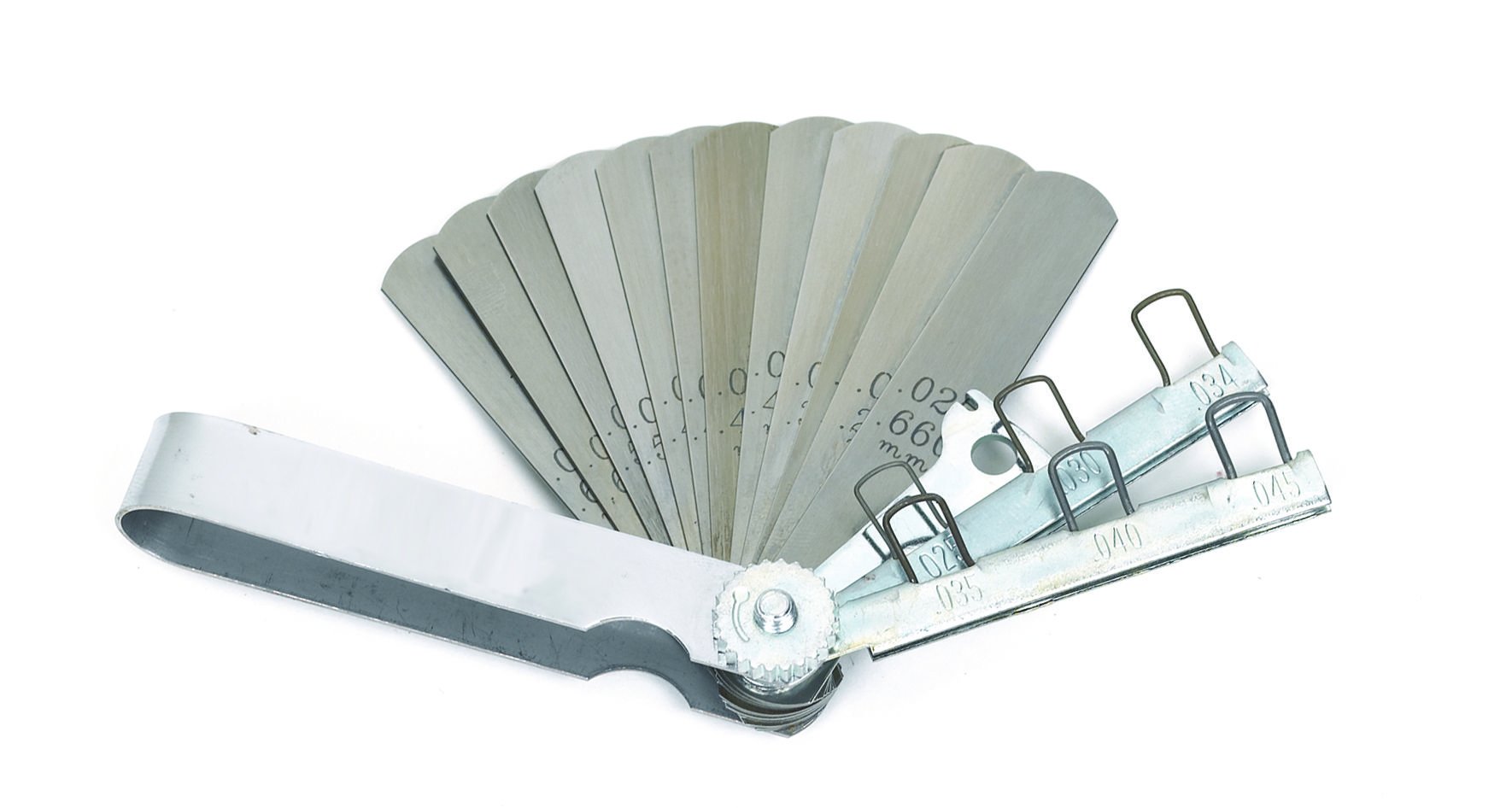 GEARWRENCH 12-Blade & 6-Wire Feeler Gauge Set with Spark Plug Gap Tool - Precision Measurement for Automotive, Motorcycle & Small Engine Repair - Perfect for Mechanics & DIY Enthusiasts