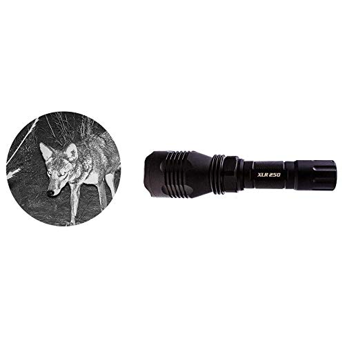 Elusive Wildlife Kill Light XLR 250 - High-Power Scanning Light with Single/Triple Mode (IR 850nm) for Hunting, Night Vision & Outdoor Adventures