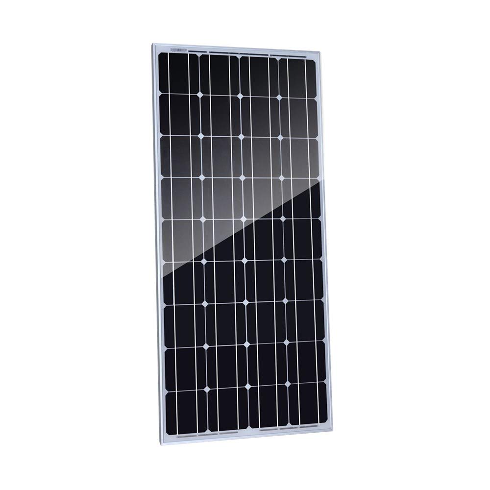 500W Grid-Tied Solar Panel Kit - 5x100W Monocrystalline Solar Panels + 1000W Grid-Tie Inverter (110V AC) for Home Solar Power System | Reduce Electricity Bills | Perfect for Residential Rooftop & Off-Grid Energy Solutions