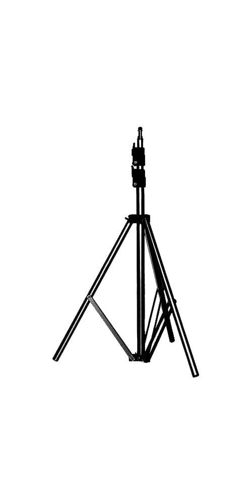 Manfrotto 366B 6 Feet Professional Light Stand with 5/8 Inch Stud & 015 Top - Heavy Duty Replacement for 3330 (Black) - Perfect for Photography Studios, Video Production & Live Streaming Setups