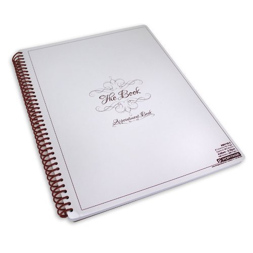 2025 Undated 4-Column Spiral Planner Notebook - 8.5