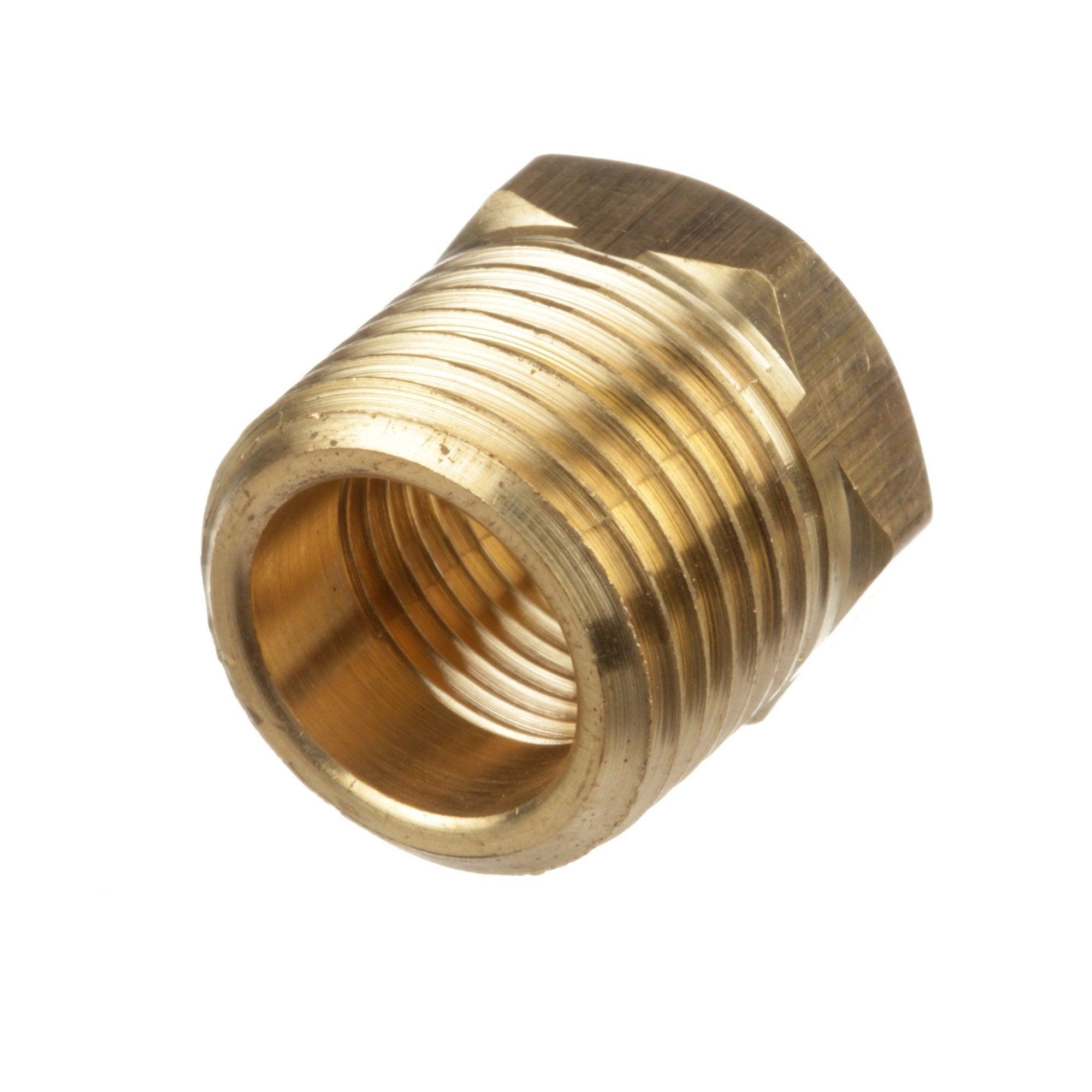 1/2 Inch NPT to 3/8 Inch NPT Bushing Sleeve Adapter for Thermostat Switch - Perfect for HVAC Systems, Water Heaters & Industrial Plumbing Applications