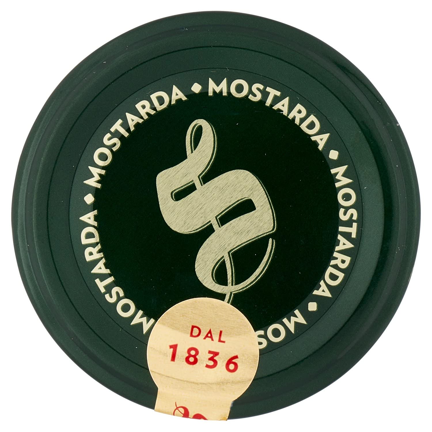 Sperlari Mostarda di Cremona Italian Candied Fruit in Mustard Syrup (13.4oz/380g) - Authentic Italian Fruit Preserve for Charcuterie Boards, Cheese Platters & Gourmet Sandwiches