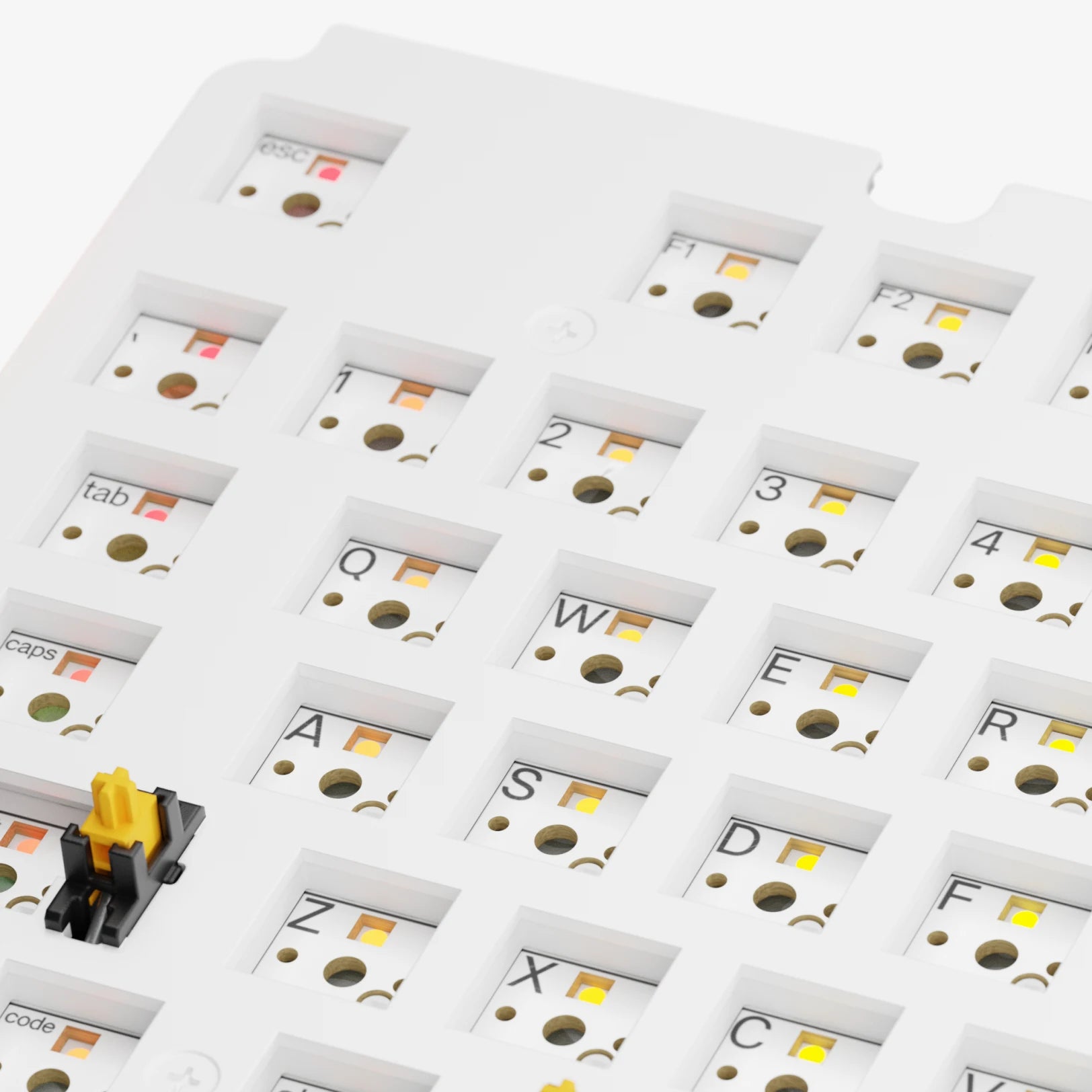 GMMK 3 Mechanical Keyboard Switch Plates - Compatible with GMMK 3 60% 65% 75% Layouts - Aluminum Steel PC Material - Perfect for Gaming Typing & Custom Keyboard Builds