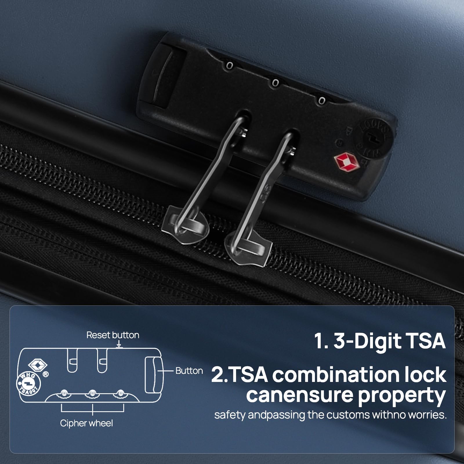 TSA-Approved 20 Inch Carry On Luggage 22x14x9 - Airline Compliant Hardshell PC Suitcase with Double Spinner Wheels for 3-5 Day Travel | Perfect for Business Trips & Weekend Getaways (Dark Gray, 38L Capacity)