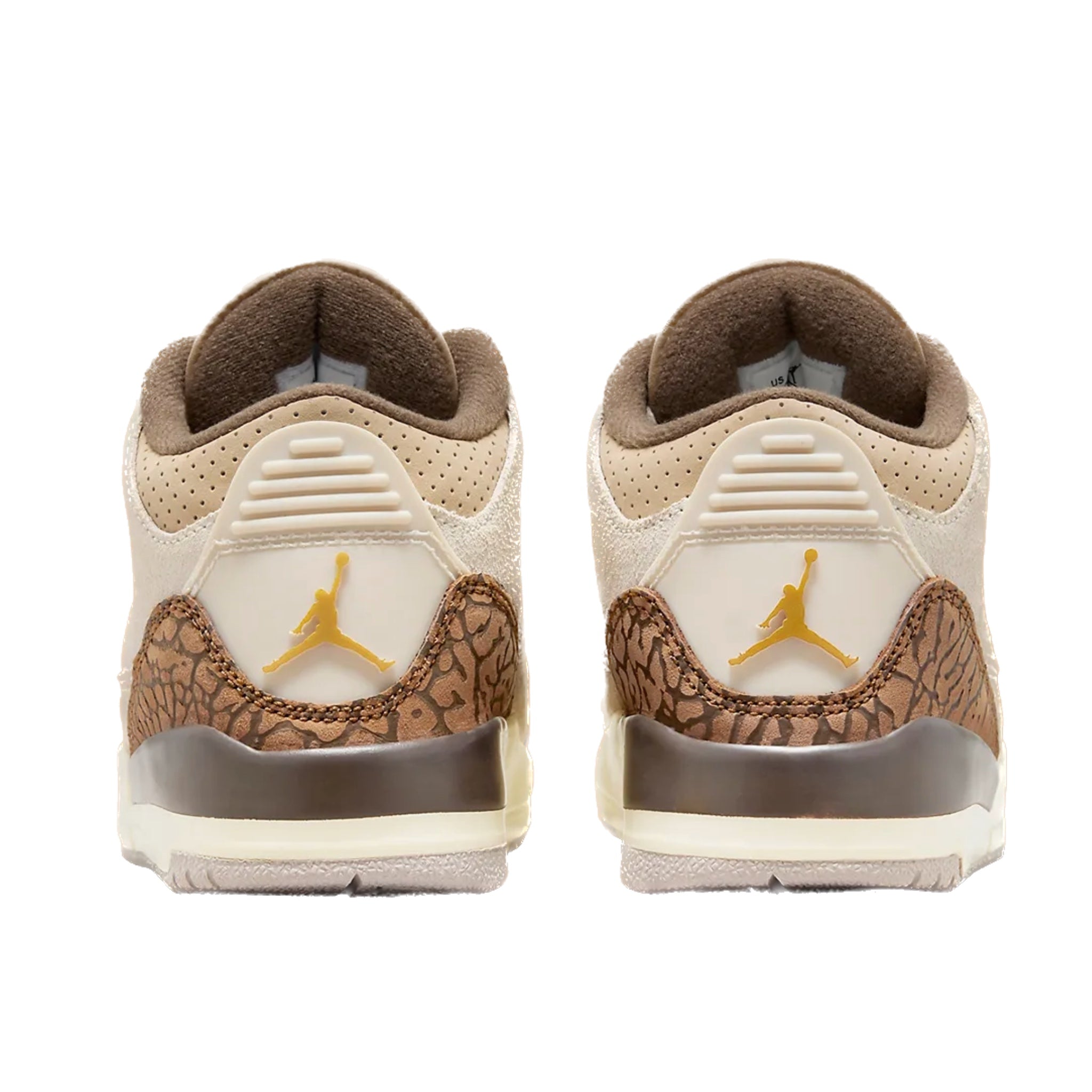 Air Jordan 3 Retro Palomino GS Sneakers - Light Orewood Brown/Metallic Gold/British Tan - Basketball Shoes for Kids & Teens - Perfect for School, Sports & Casual Wear
