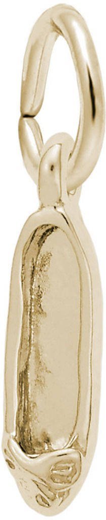 Rembrandt Ballet Shoe Charm - Elegant Silver Jewelry for Dancers, Ballet Lovers & Gift Ideas | Perfect for Necklaces, Bracelets & Dance-Themed Jewelry Collections