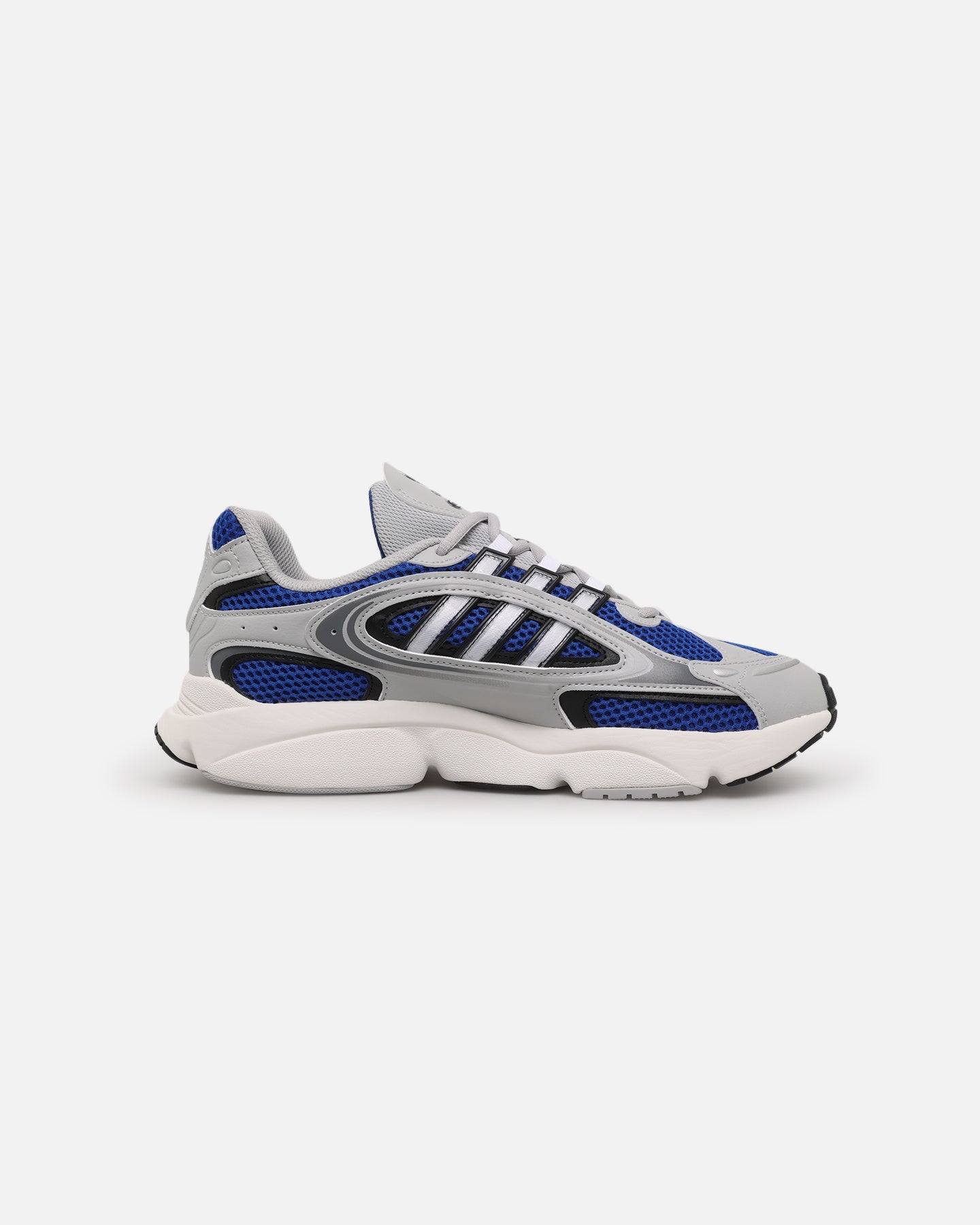 Adidas Ozmillen Grey/Blue Running Shoes - Men's Lightweight Sneakers for Jogging & Gym Workouts | Comfortable Athletic Footwear for Daily Training & Casual Wear