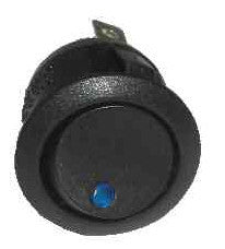 High Quality 12V Green LED Rocker Switch - ON/OFF Power Control for Marine, Automotive, and Industrial Equipment - Durable & Waterproof Design