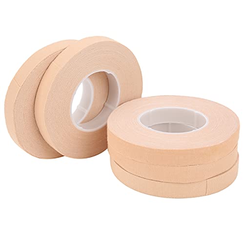 Breathable & Reusable Cotton Finger Tape for Guzheng Players - 1cm Wide Soft Performance Tape (Skin Color) | Gentle Adhesion for Comfortable Playing | Ideal for Guzheng Practice & Performances