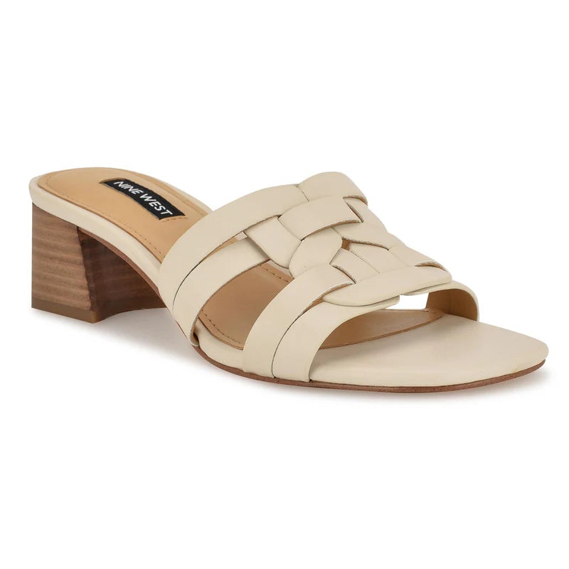 Nine West Gennie3 Cream Women's Comfortable Heels for Work & Evening Events | Stylish & Versatile Dress Shoes for Office, Parties & Special Occasions