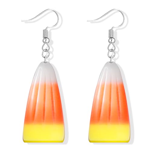 A1:candy corn earrings