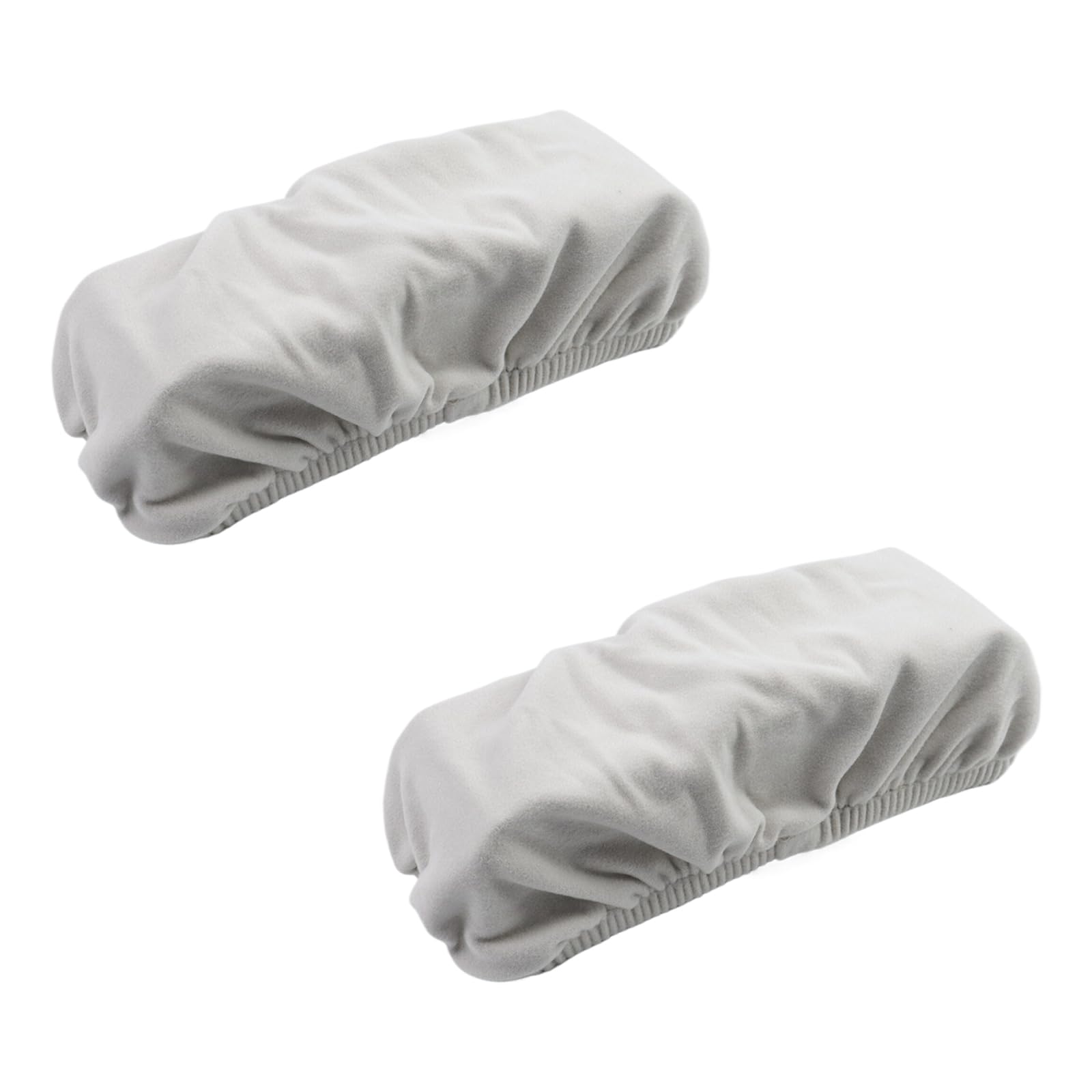 Premium Armrest Covers for Chairs & Sofas - Soft Furniture Protector (Grey) - Perfect for Home, Office & Car Use
