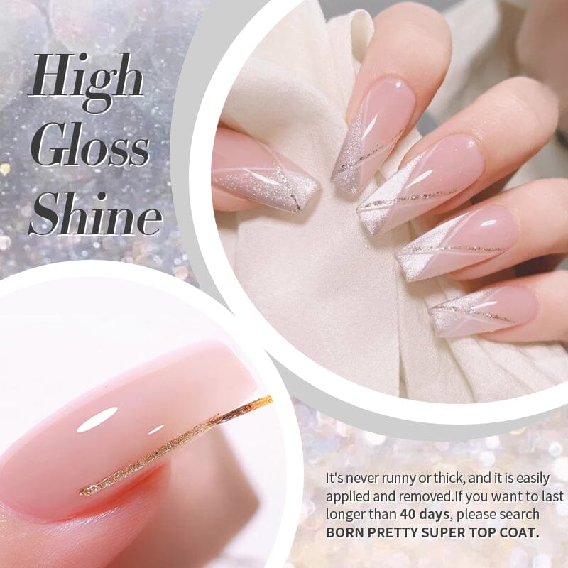 Sparkle Painting Gel 5ml - Glitter Nail Art Polish for DIY Manicure - Perfect for Parties, Weddings & Special Occasions