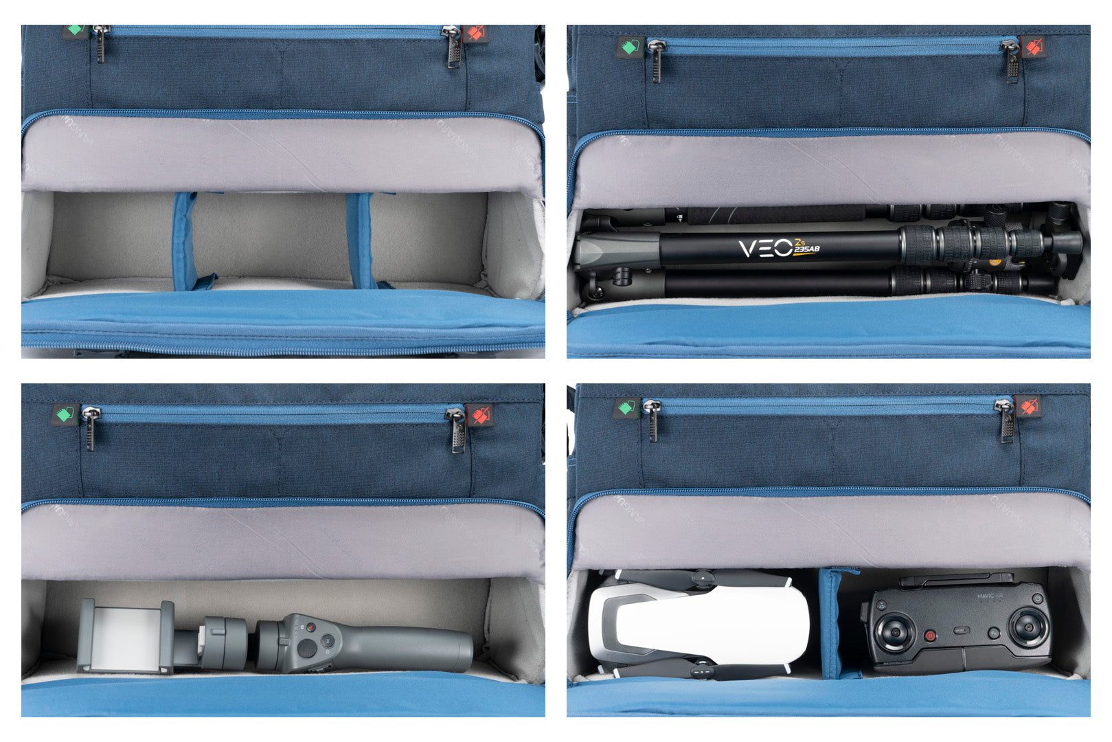 VEO RANGE 38 NV Messenger Camera Bag - Waterproof DSLR Shoulder Bag for Photographers, Navy Blue - Perfect for Travel, Hiking & Outdoor Photography