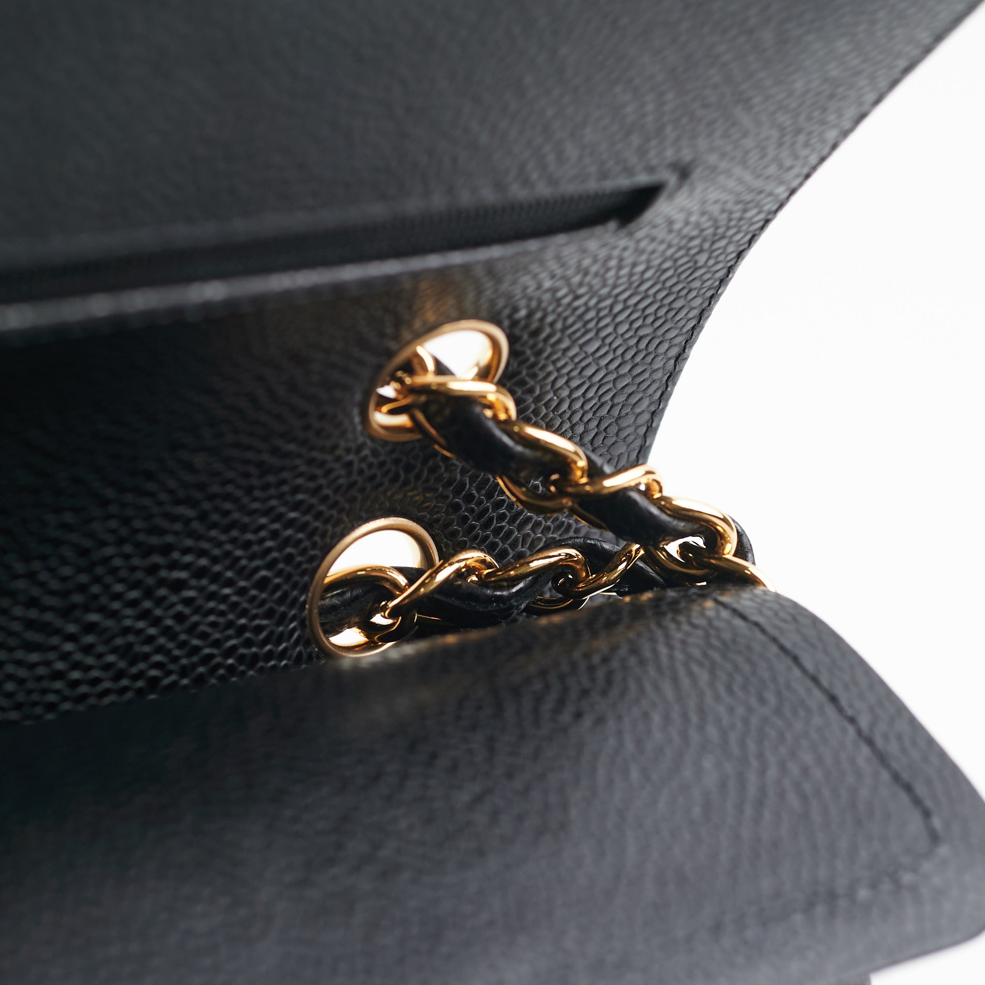 Chanel Small Classic Double Flap Bag in Black Caviar Leather - Luxury Handbag for Women, Perfect for Parties, Work & Everyday Use