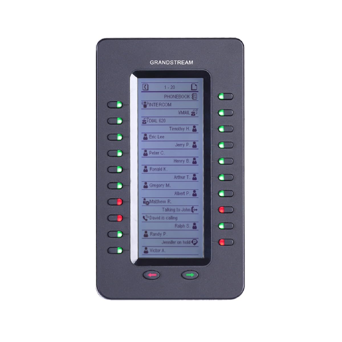 Grandstream GS-GXP2200EXT VoIP Phone Expansion Module - Add Extra Lines & Enhance Call Management for Office & Business Communications
