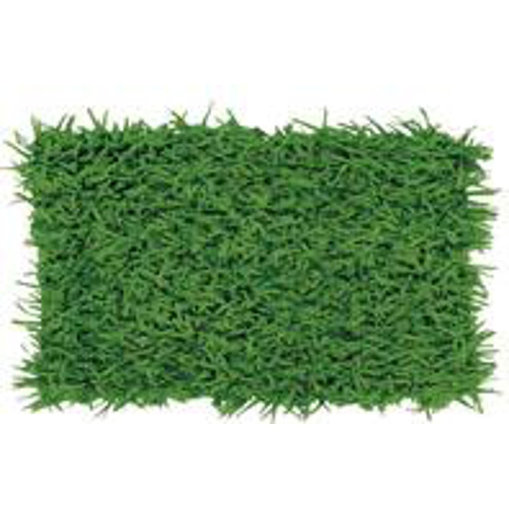 Premium Green Grass Mat Bulk - 15x30 Inches, Eco-Friendly Artificial Turf for Indoor/Outdoor Decor, Landscaping, and Play Areas