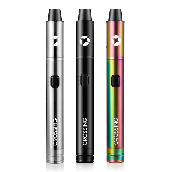 Crossing Coil King AIO Dab Pen - 650mAh Rechargeable Battery for Concentrates | Portable Wax Vaporizer for On-The-Go Dabbing | Perfect for Travel, Hiking & Discreet Use