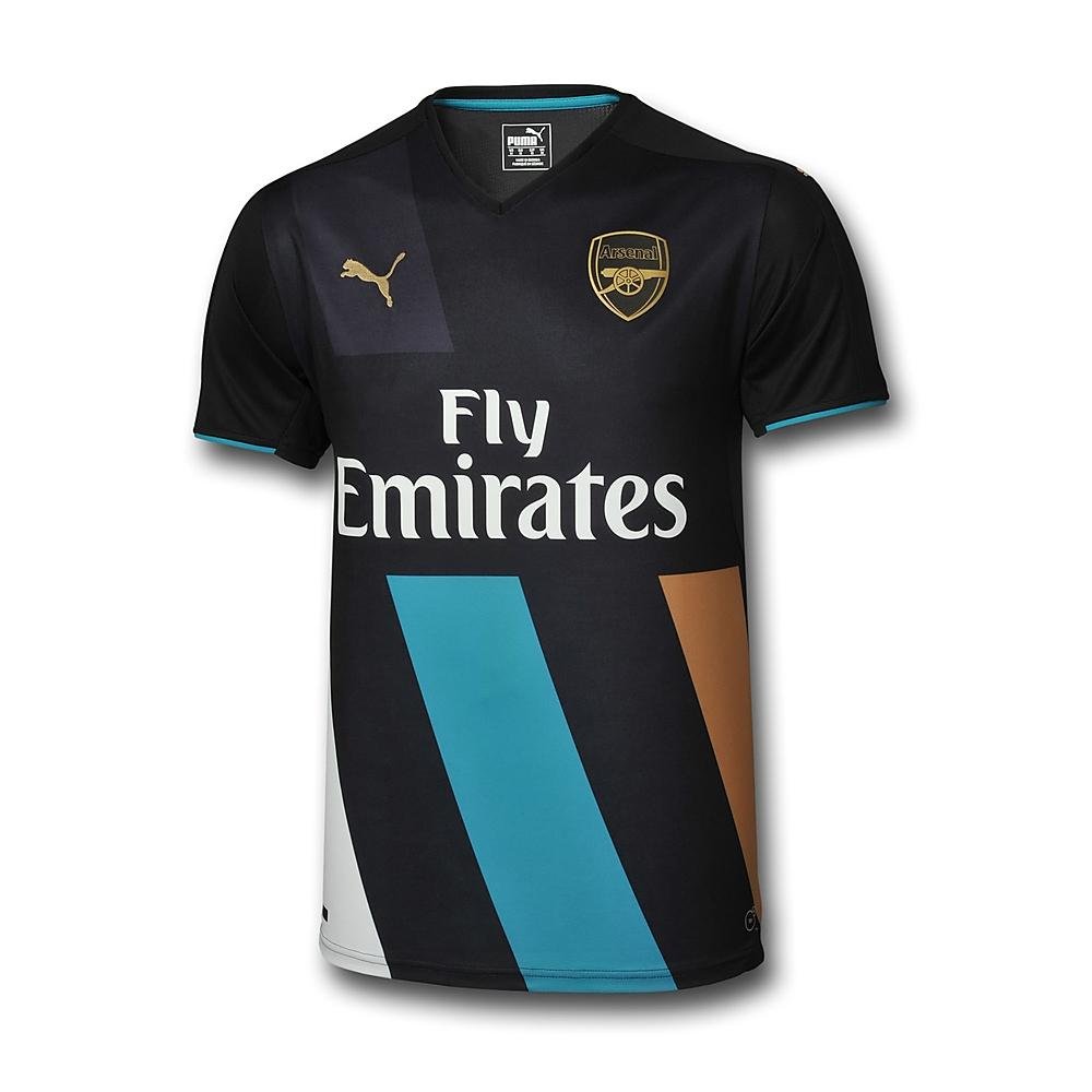 Puma 2015/16 Arsenal FC Replica Soccer Jersey for Men - Authentic Football Shirt for Fans & Players - Perfect for Match Days, Training & Casual Wear