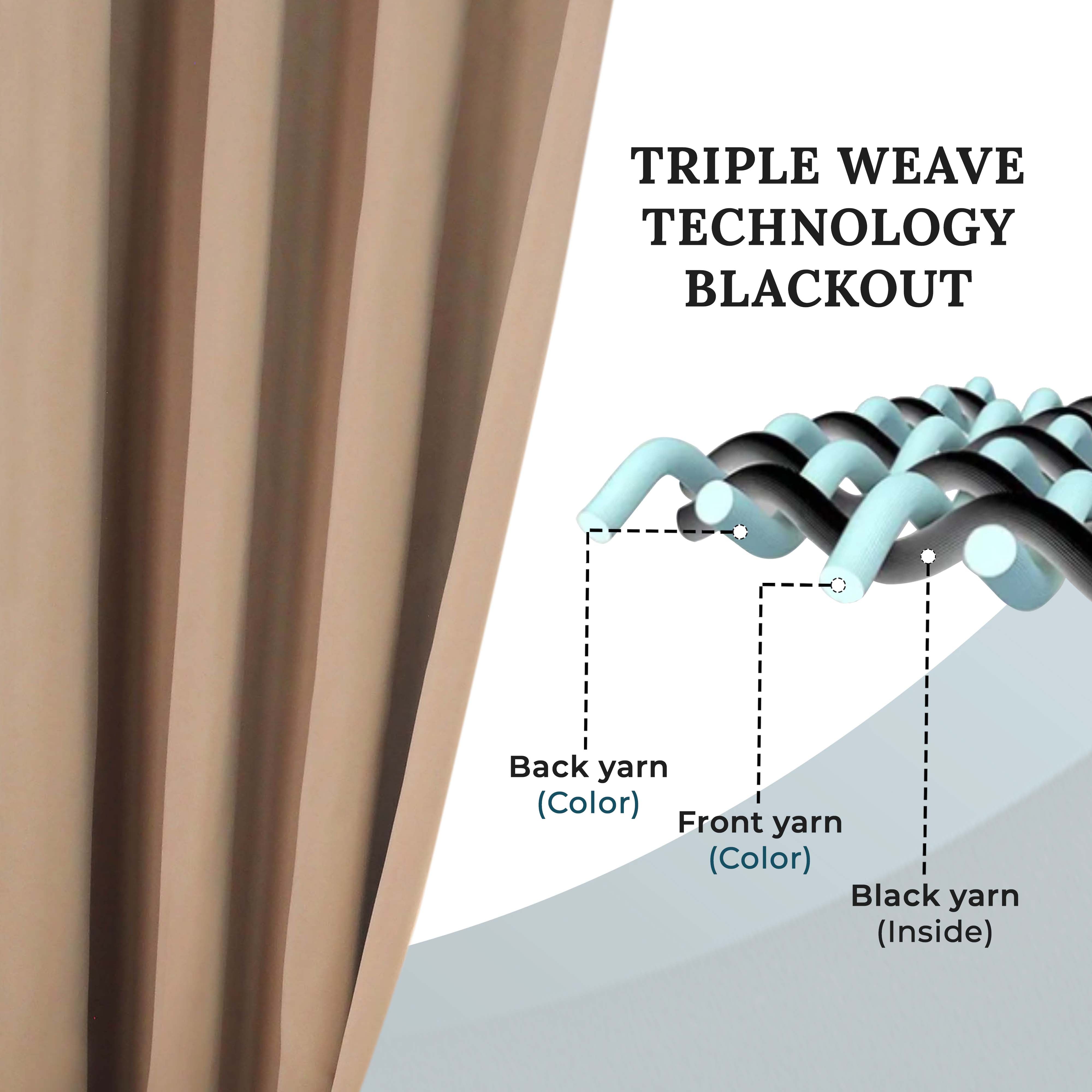 Blackout Curtains with Grommet Top - Solid Classic Modern Window Treatment for Bedroom & Living Room - Noise Reducing & Light Blocking for Better Sleep