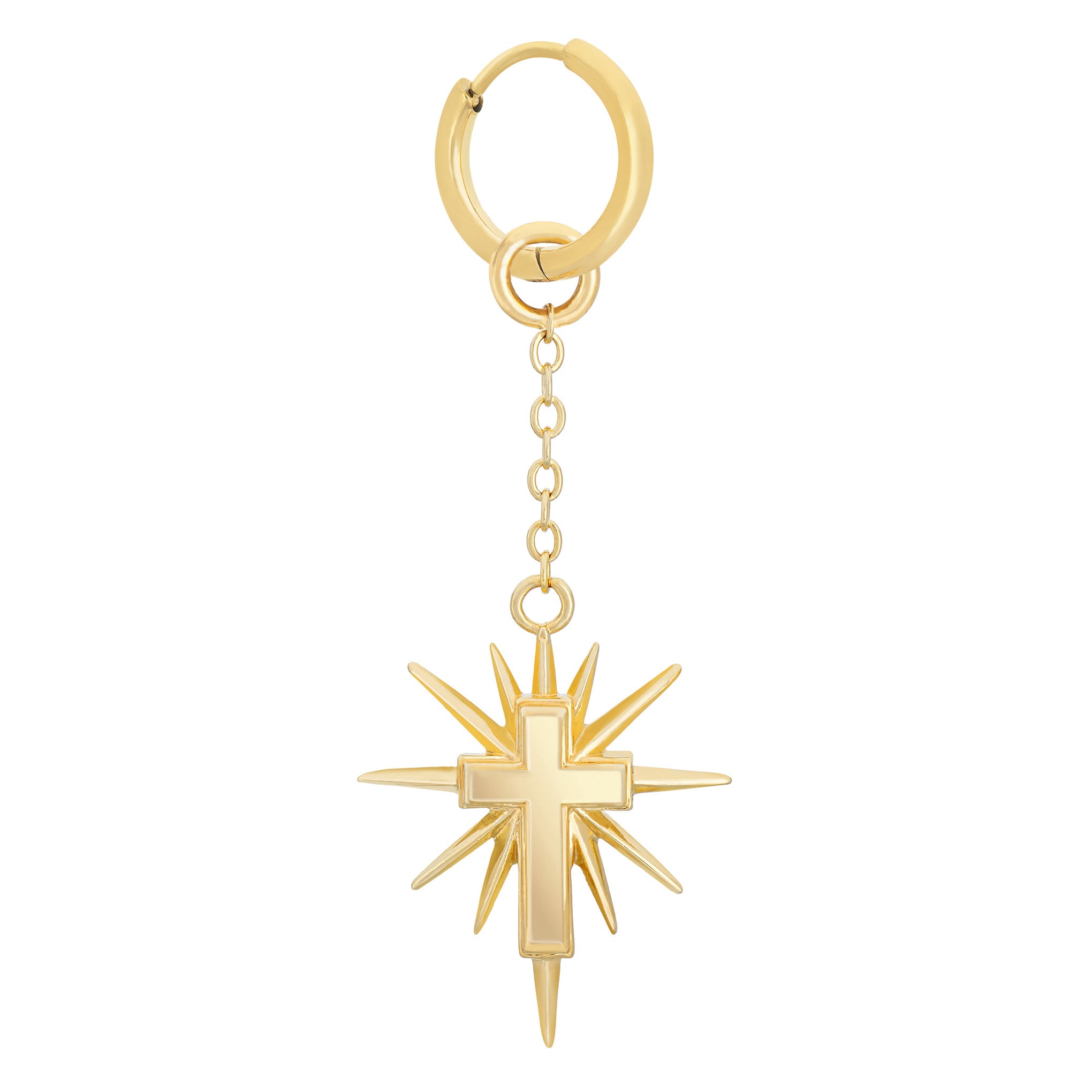 Trendy Cross Earrings for Women - Stylish Religious Jewelry Gift for Everyday Wear & Special Occasions