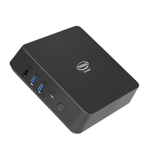 AGK5 Gemini Lake Mini PC with Intel Celeron N3450, 4GB DDR3 RAM & 64GB eMMC - Compact Desktop Computer for Home Office, Digital Signage & Light Gaming