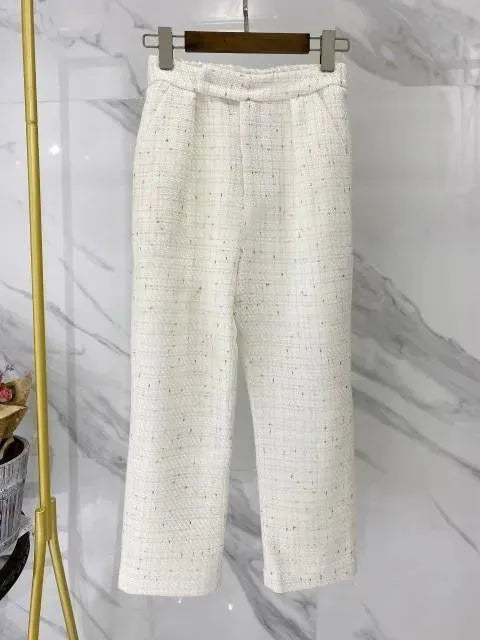 Stylish Tweed Pantsuit for Women | Professional & Elegant Suit Set | Perfect for Office, Business Meetings & Formal Events
