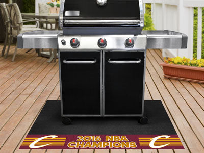 Premium Cleveland Cavaliers NBA Champions Grill Mat - Non-Slip BBQ Mat for Outdoor Cooking, Tailgating & Game Day Parties - Officially Licensed NBA Merchandise