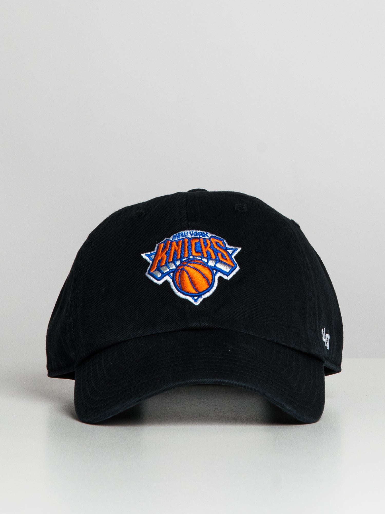 New York Knicks 47 Clean Up Adjustable Baseball Cap - Official NBA Team Logo - Perfect for Basketball Games, Streetwear & Fan Gear