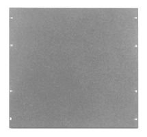 PS-1255-MG Gray Steel Relay Rack Panel - 19
