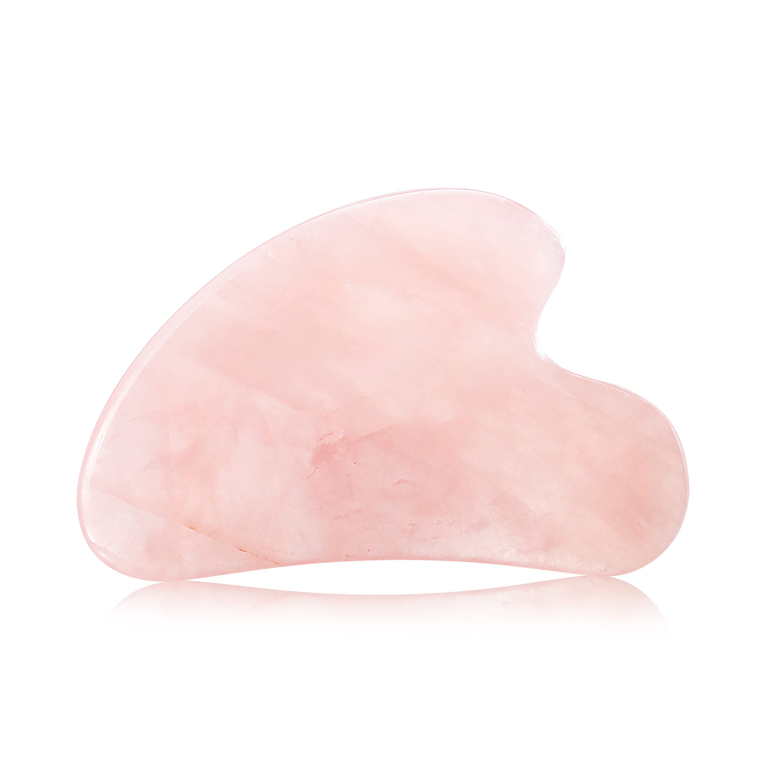 Premium Gua Sha Facial Tools Set - Stainless Steel (Rose Gold) & Rose Quartz Stone for Skin Care, Lymphatic Drainage & Anti-Aging - Perfect for Home Spa, Self-Care Routine & Gift Giving