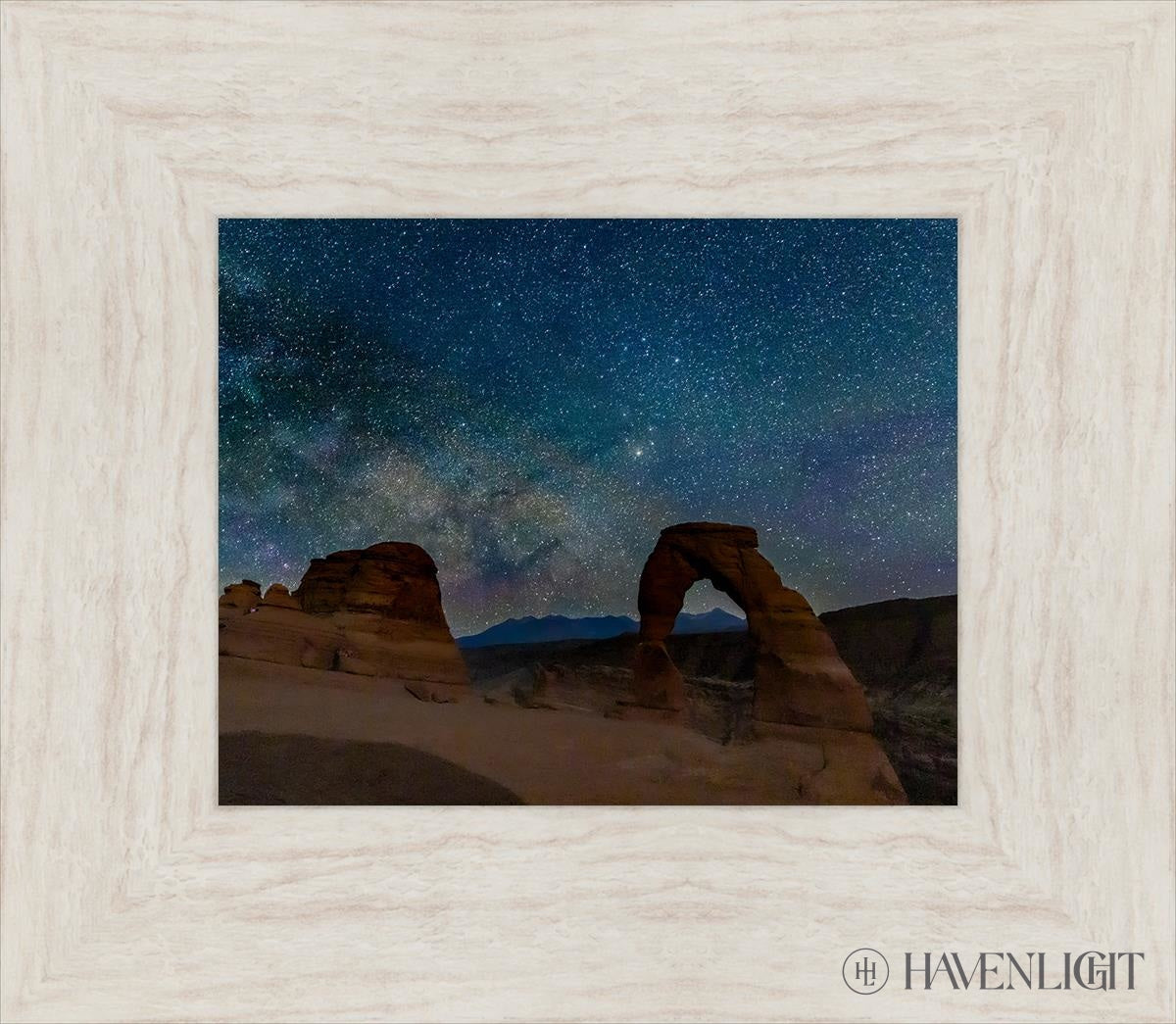 Stunning Milky Way Over Delicate Arch at Arches National Park Utah - Perfect for Night Sky Photography & Wall Art Decor