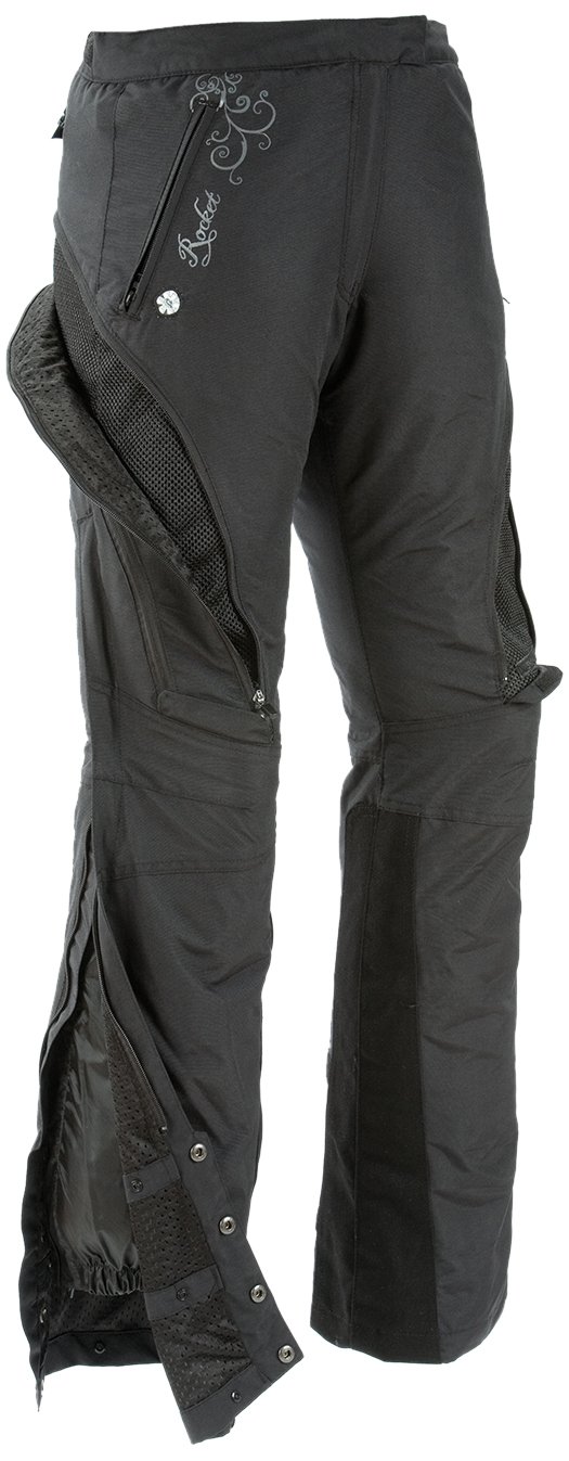 Joe Rocket Alter Ego Women's Motorcycle Riding Pants - Waterproof & Breathable Textile Pants for All-Season Protection - Perfect for Commuting, Touring & Adventure Riding