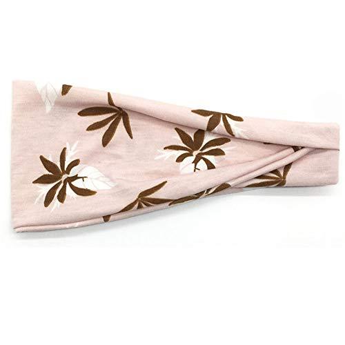 Stylish Printed Hair Bands Set for Women - 6 Pack Fashion Hair Accessories for Ponytail, Bun & Everyday Use - Perfect for Workout, Office & Casual Wear