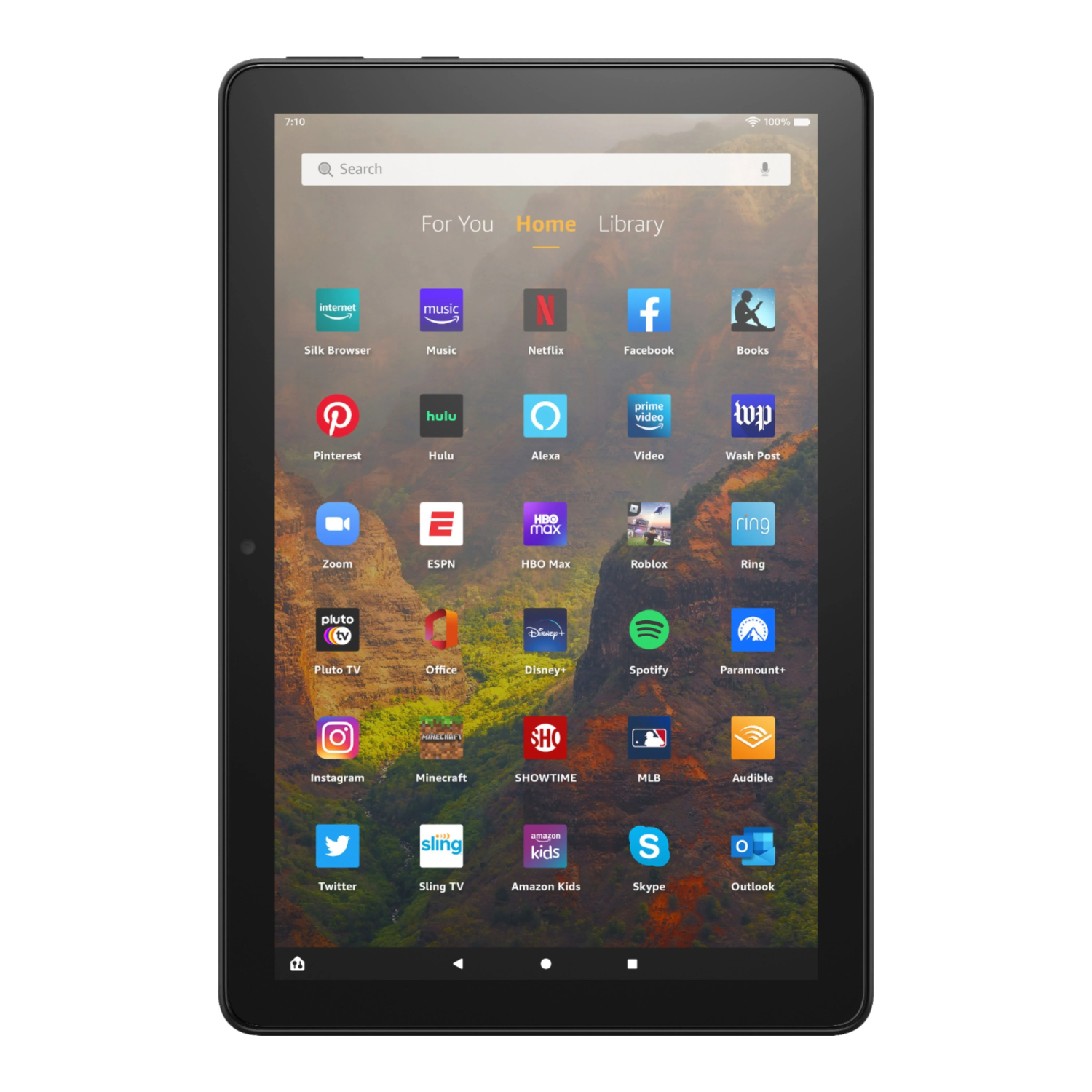 Amazon Fire HD 10 Tablet (2021 Release) - 32GB, Black - Perfect for Streaming, Reading & Browsing at Home or On-The-Go