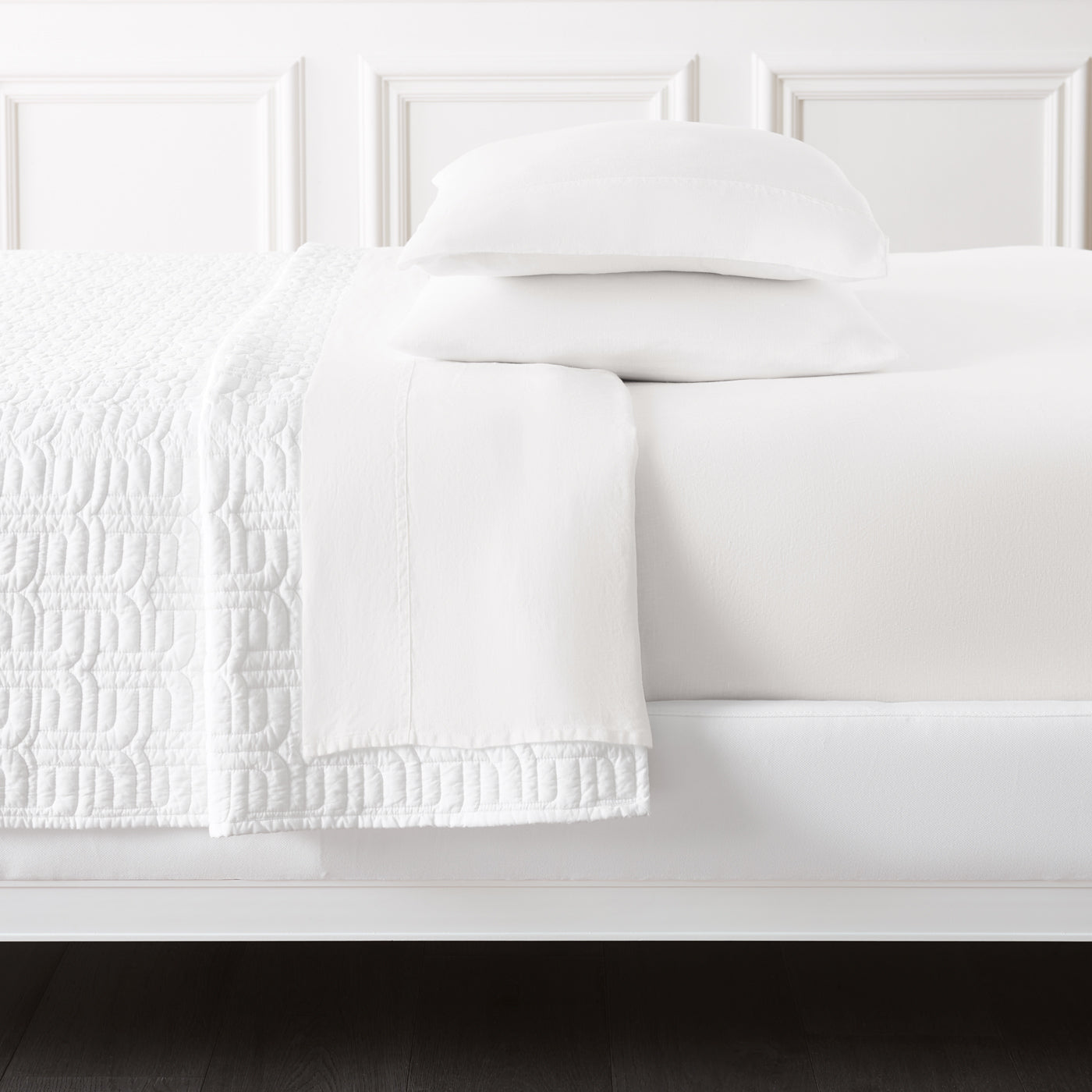 Premium 100% Linen Sheet Set - Breathable & Soft for All Seasons - Queen Size Bedding Set - Perfect for Hot Sleepers & Eco-Friendly Home Decor