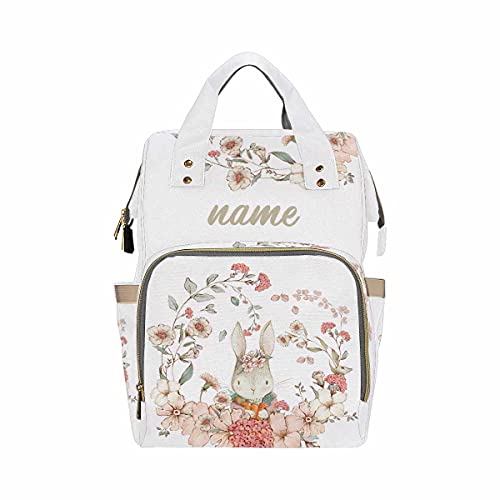 **LOSARON Personalized Diaper Backpack with Name - Waterproof Baby Nappy Bag, Large Capacity, Multi-Functional for Travel, Daycare & Outings**    *(Optimized for Google SEO, includes use cases: travel, daycare, outings)*
