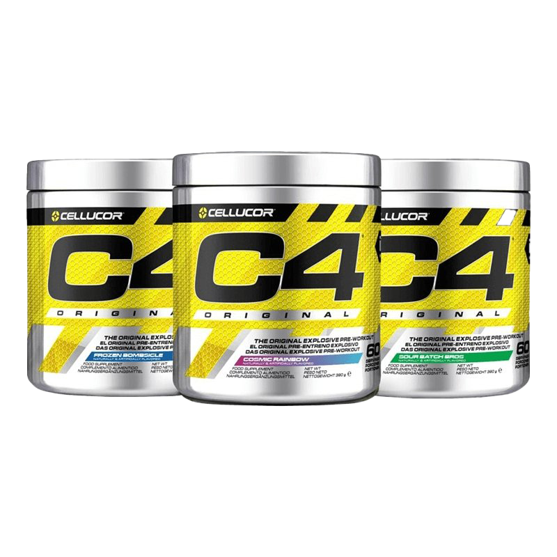 Cellucor C4 Original Pre Workout Powder - 30 Servings, Energy & Endurance Booster for Gym & Fitness | Best for Weightlifting, Running & CrossFit Training