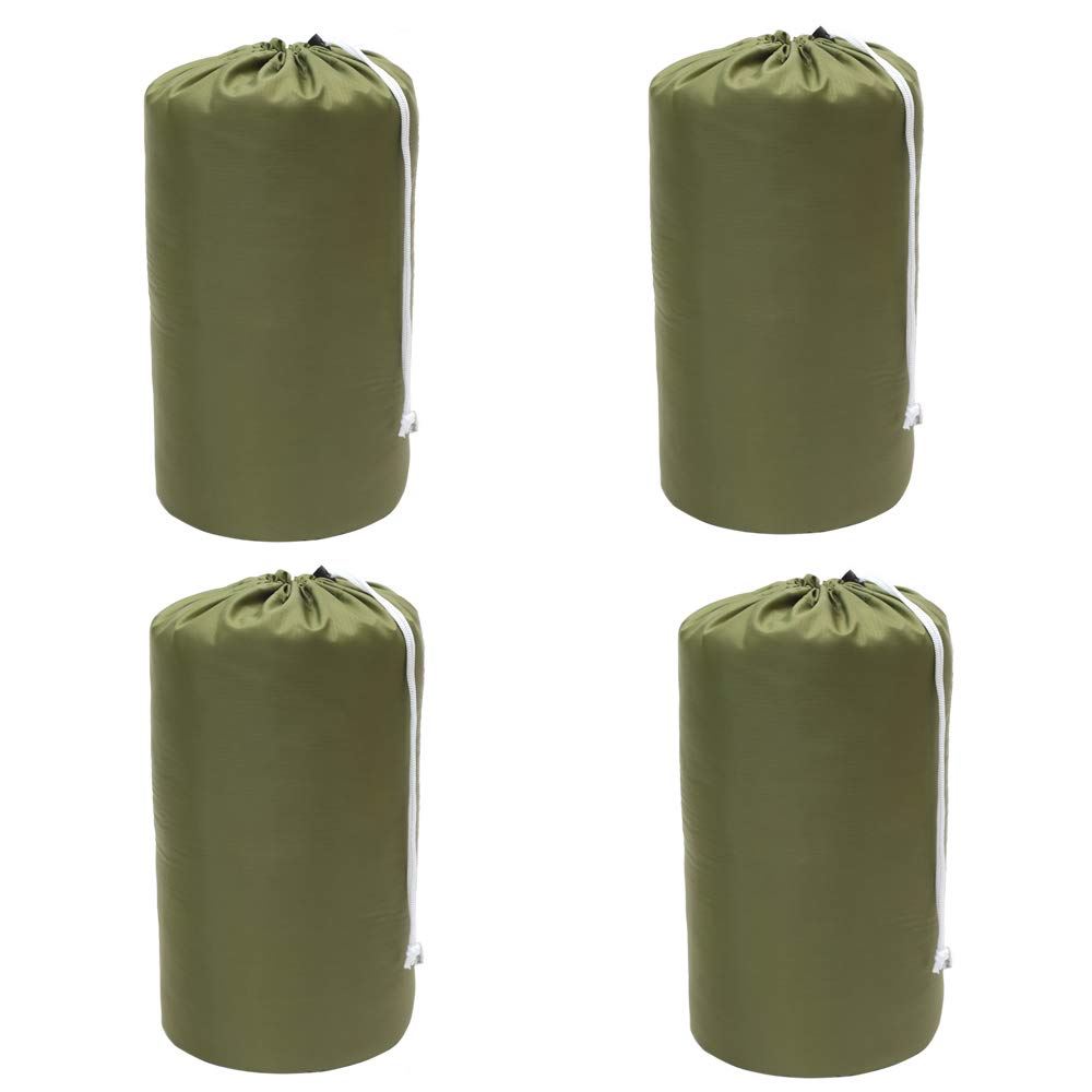 Durable Waterproof Drawstring Dustproof Storage Bags 4-Pack - Perfect for Camping, Travel, and Outdoor Gear Organization
