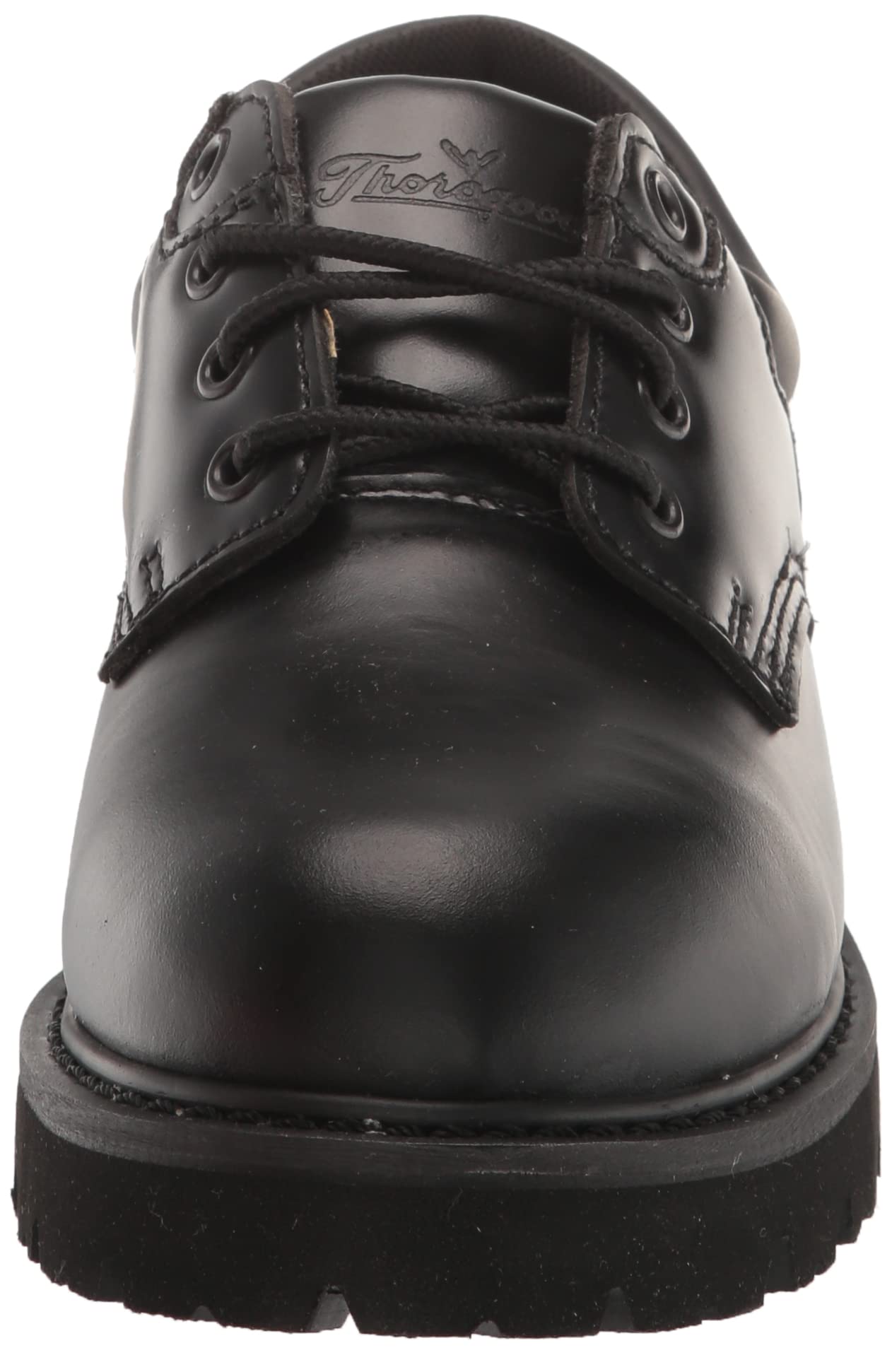 Thorogood Uniform Classics Steel Toe Oxford Work Shoes for Men & Women - Polishable High-Shine Leather, Goodyear Storm Welt, Slip-Resistant EVA Outsole | Durable Safety Footwear for Construction, Warehouse & Industrial Work