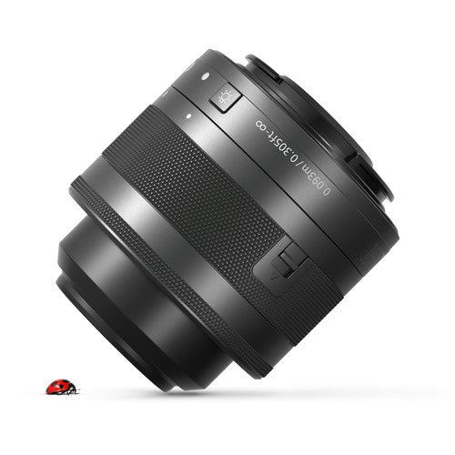 Canon EF-M 28mm f/3.5 Macro IS STM Lens for EOS M Cameras - Compact Macro Photography Lens with Image Stabilization - Perfect for Close-Up Shots, Product Photography & Travel